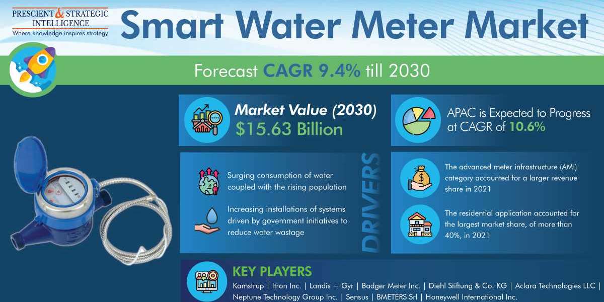 Smart Water Meter Market Share, Size, Future Demand, and Emerging Trends