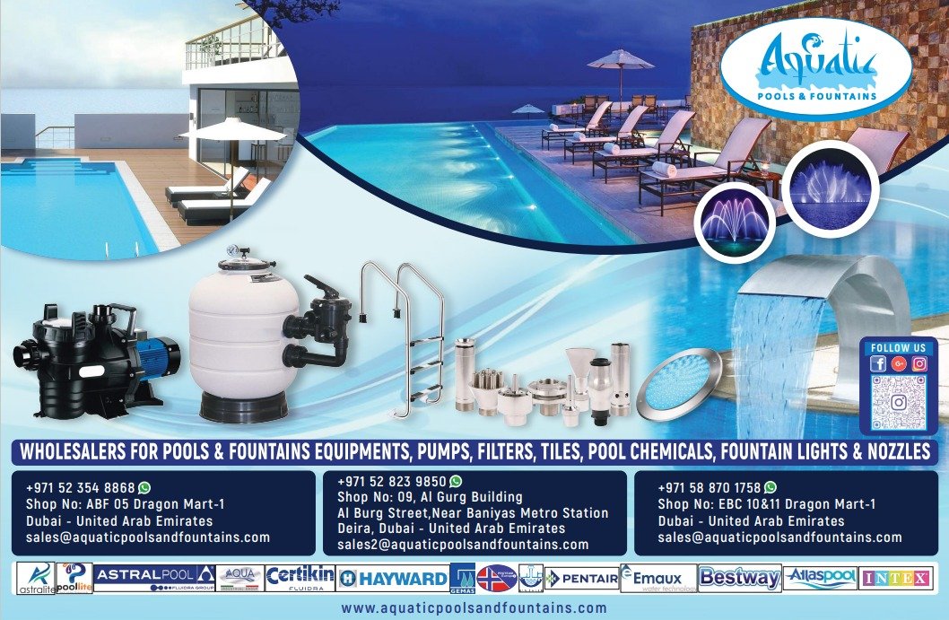 Swimming Pool Companies in Dubai | Aquatic Pools and Fountains