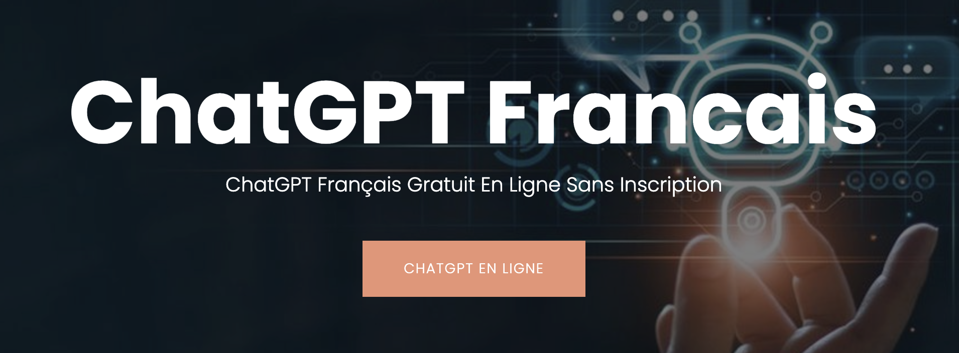 ChatGPT Francais - ChatGPT Gratuit En Ligne Sans inscription