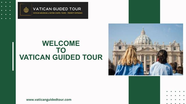 Gain 4 topmost perks by booking Vatican Guided Tour