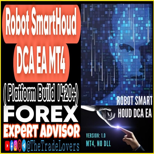 Robot Smart Houd DCA EA MT4 (Works on Build 1421+) | Forex Robot | MT4 Expert Advisor - The Trade Lovers