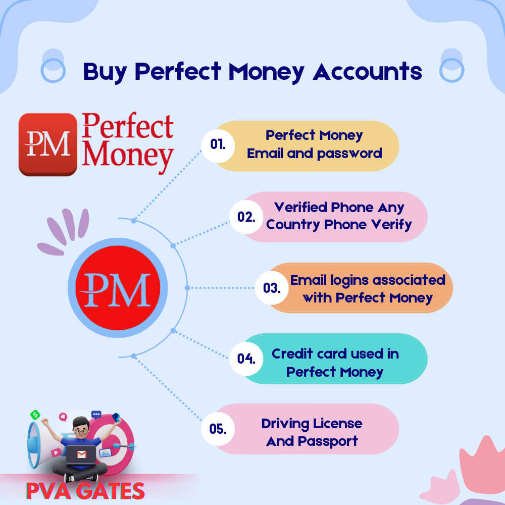 Buy Perfect Money Accounts - 100% Legit and full working gurantee