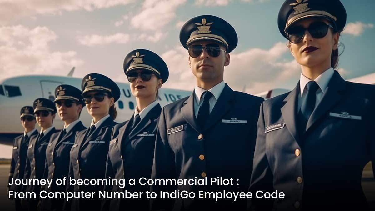 Journey of Becoming a Commercial Pilot: From Computer Number to IndiGo Employee Code - Insight Flyer