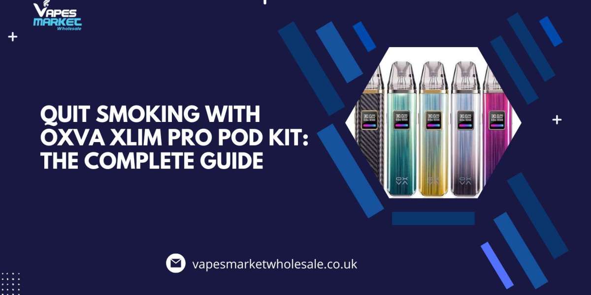 Quit Smoking with Oxva Xlim Pro Pod Kit: The Complete Guide