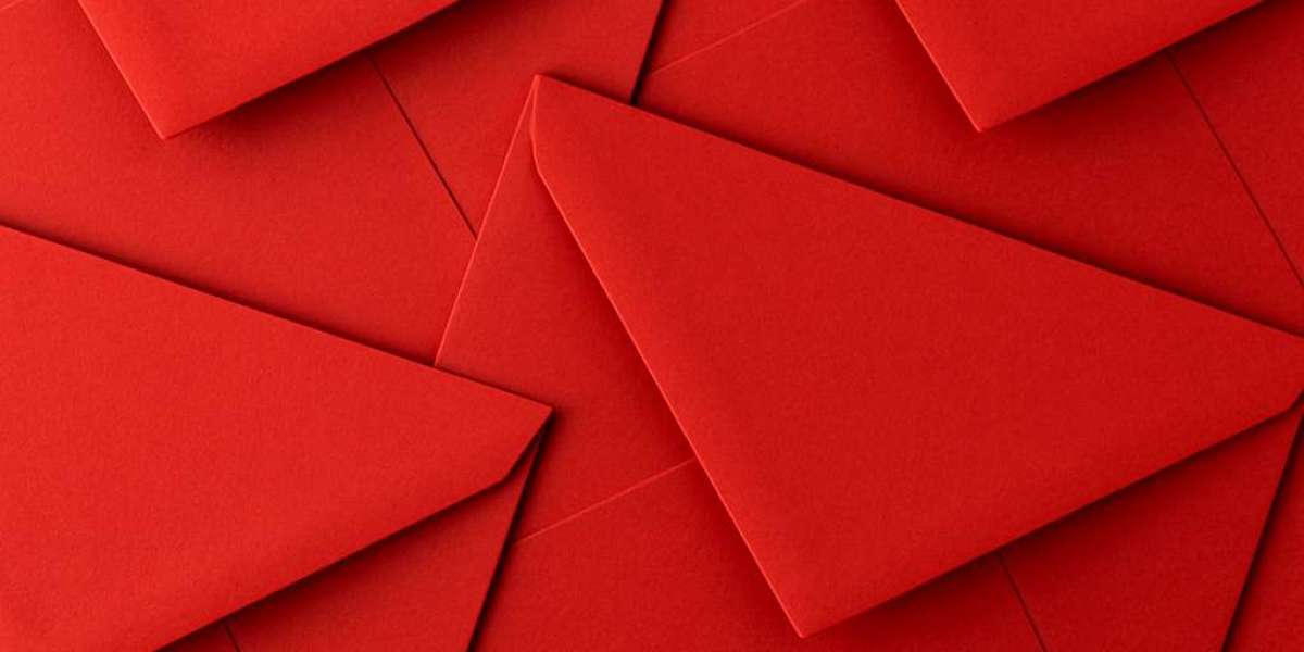 Is red the right colour for envelopes?