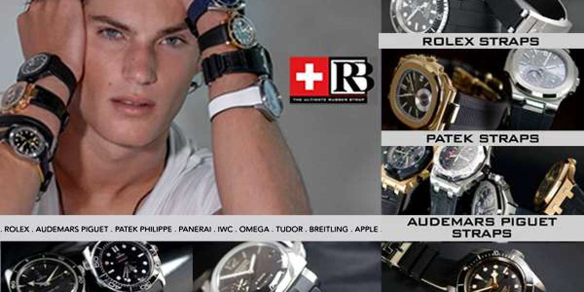 Innovative Rubber Watch Straps Built for Luxury and Durability