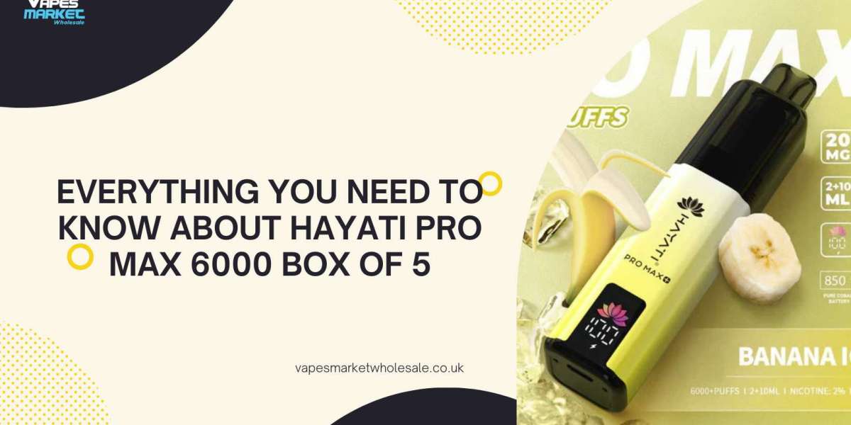 Everything You Need to Know About Hayati Pro Max 6000 Box of 5