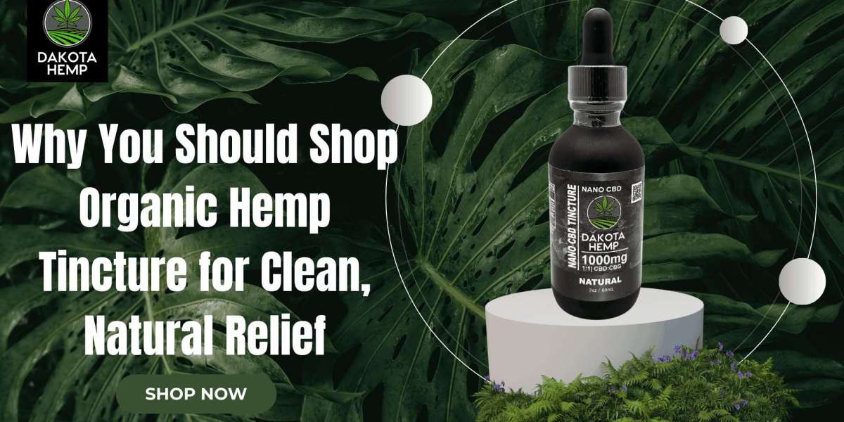 Shop Organic Hemp Tincture | Dakota Hemp Wellness