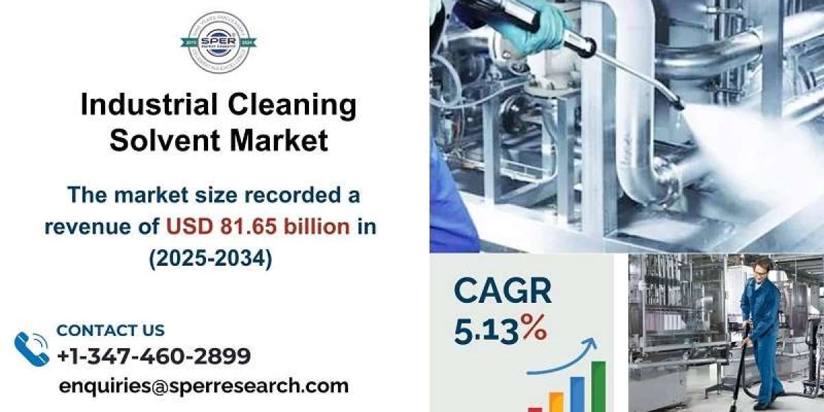Industrial Cleaning Solvent Market Share, Analysis, Competition, Opportunities and Future Outlook Till 2034: SPER Market