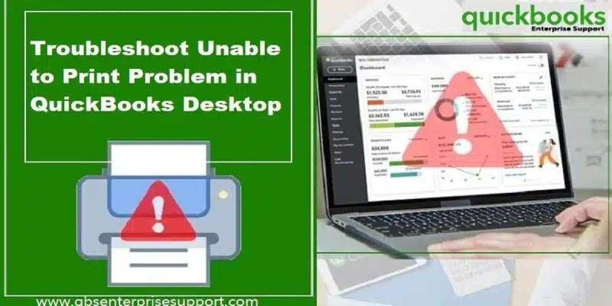 How to Fix Unable to Print Problem in QuickBooks Desktop?
