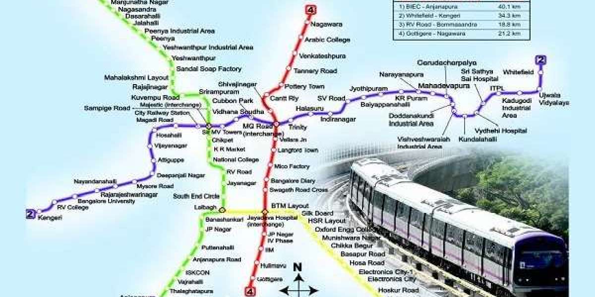 Bangalore Metro Route Map: Timing | Lines | Stations