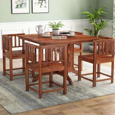 Buy 4 Seater Dining Table with Chairs Online Profile Picture