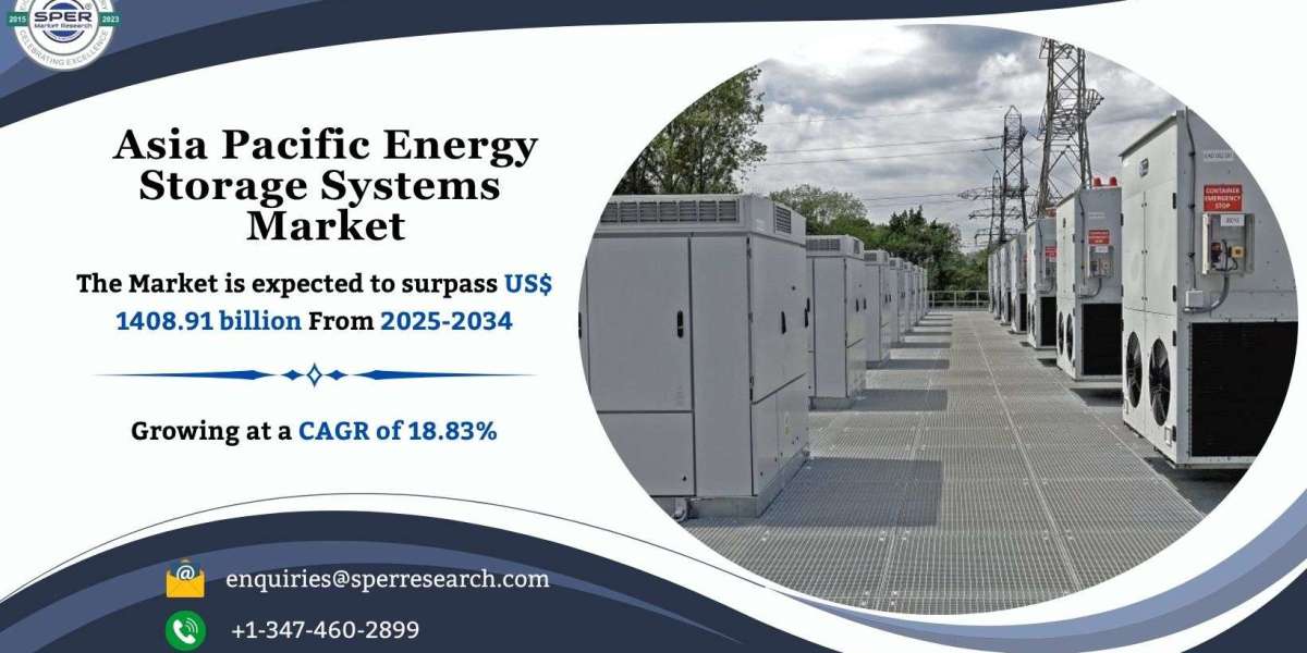 Asia Pacific Energy Storage Systems Market Share, Trends, Growth, Key Players and Business Opportunities 2034 : SPER Mar
