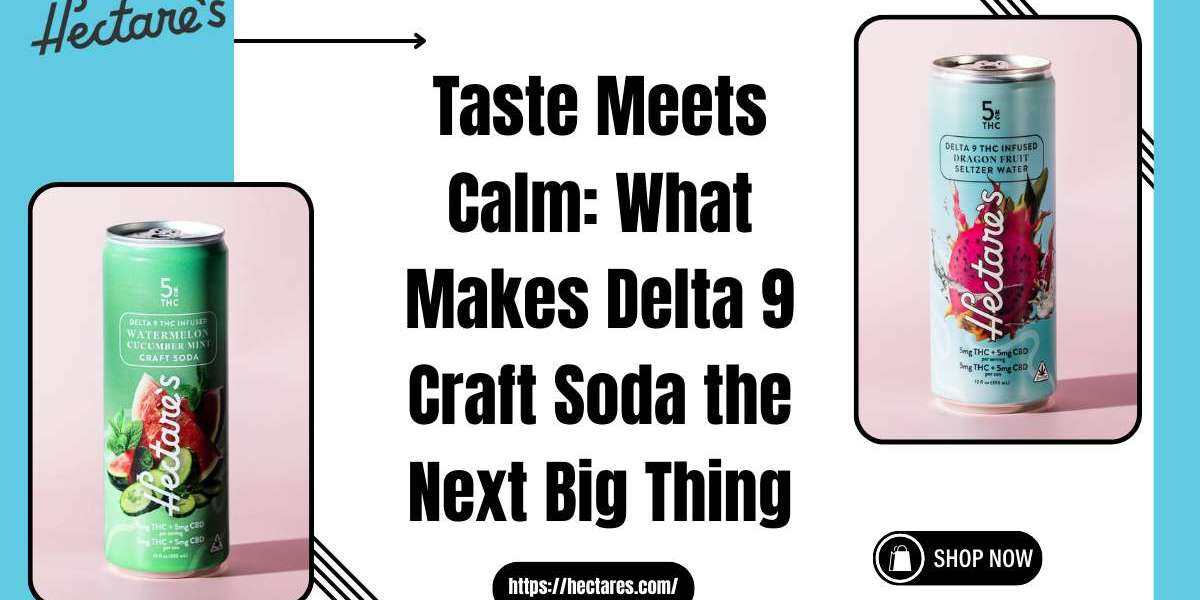 Delta 9 Craft Soda by Hectares | THC-Infused Sodas Online