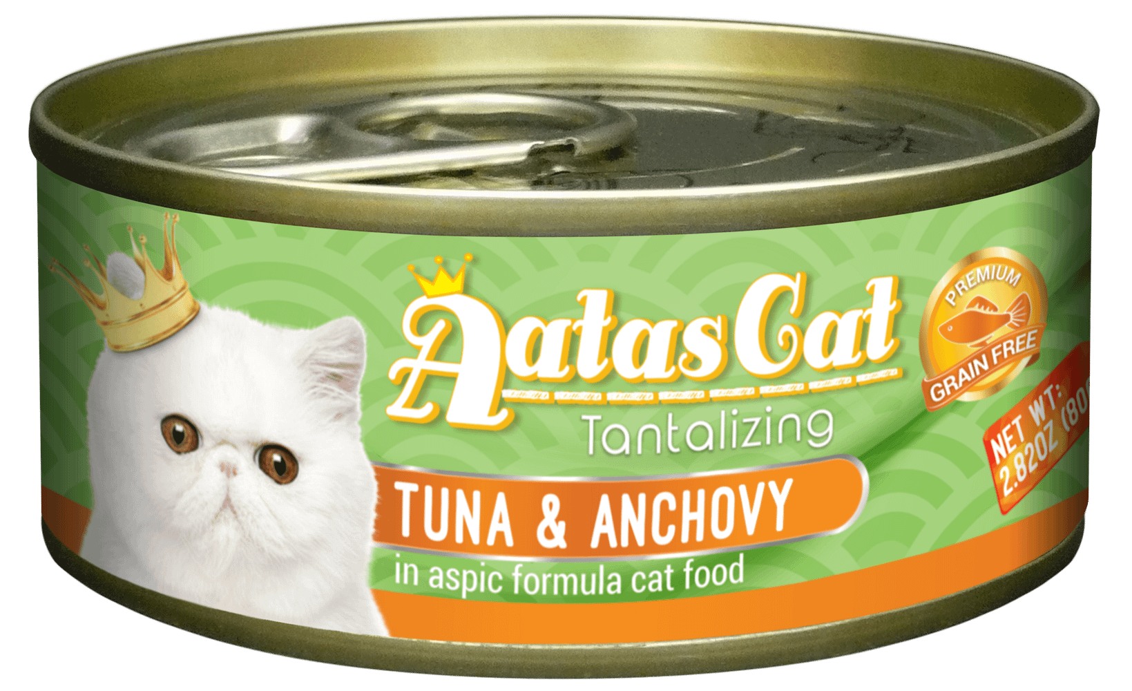 Aatas Cat Tantalizing Tuna & Anchovy in Aspic 80g | PetMall Singapore