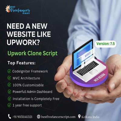 Build an Upwork Clone with Secure, Customizable PHP Script Profile Picture
