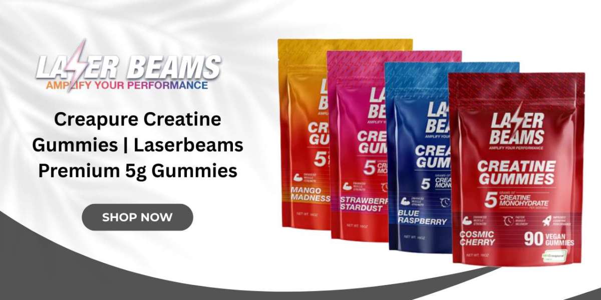 Creapure Creatine Gummies | Laserbeams Premium 5g Gummies
