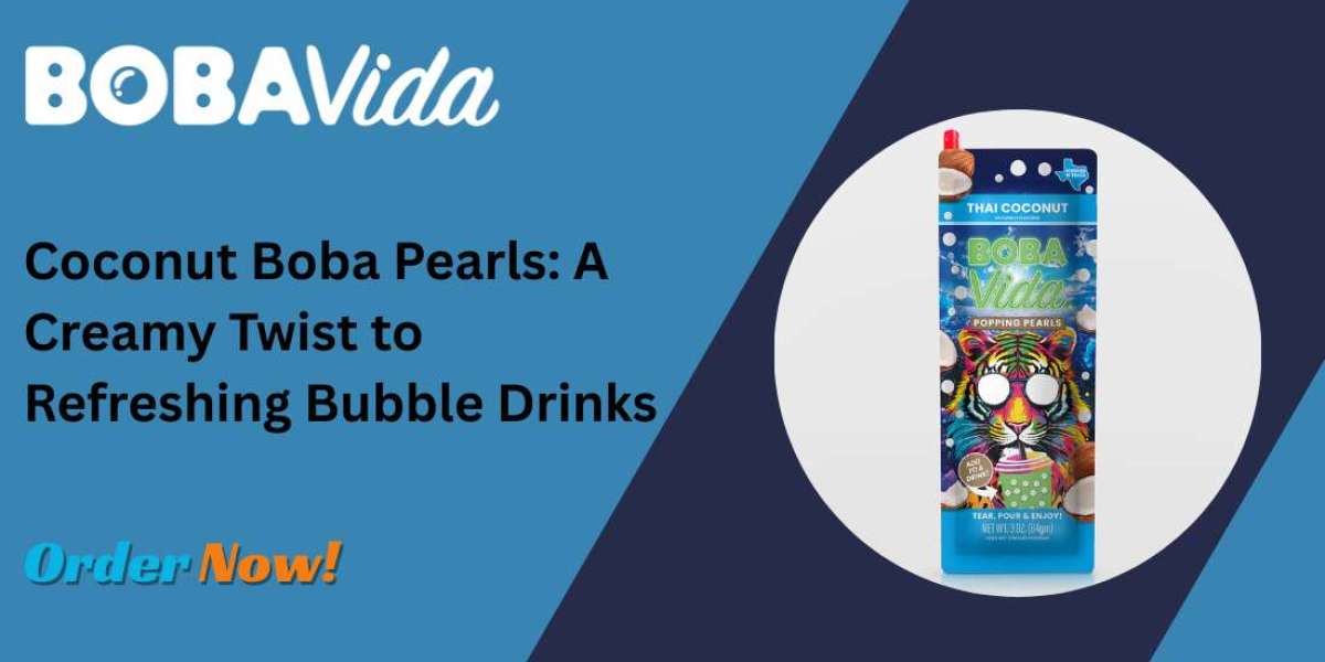 Coconut Boba Pearls: A Creamy Twist to Refreshing Bubble Drinks