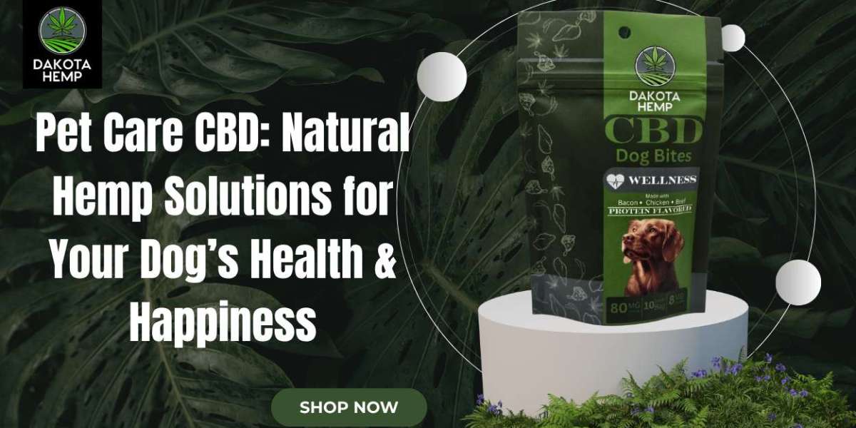 Pet Care CBD | Natural CBD for Dogs – Dakota Hemp