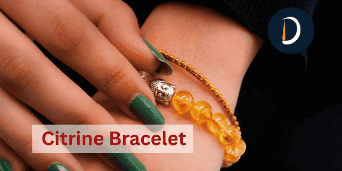 Citrine Bracelet For Solar Plexus Chakra Activation