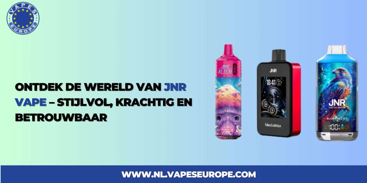 Ontdek de Wereld van JNR Vape – Stijlvol, Krachtig en Betrouwbaar