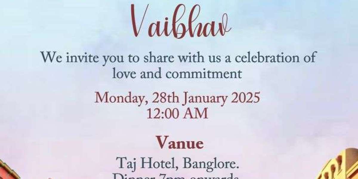 Indian Wedding Card Template – Tradition Meets Personalization