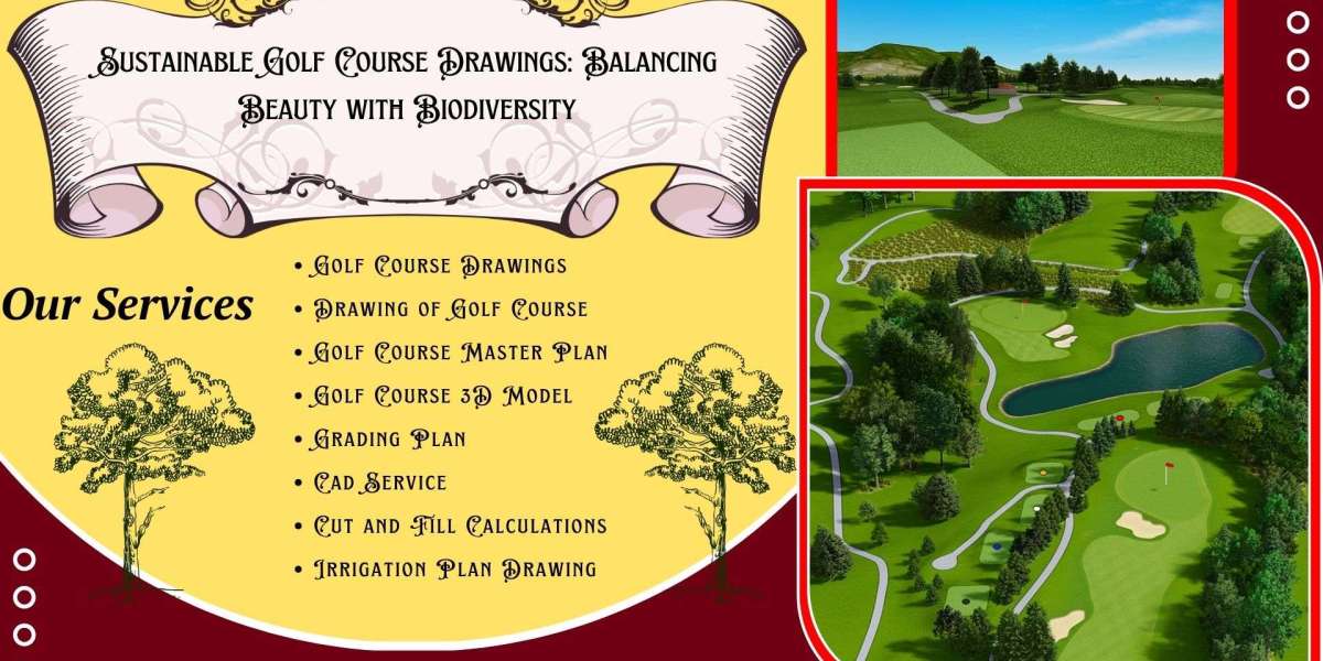 Sustainable Golf Course Drawings: Balancing Beauty with Biodiversity