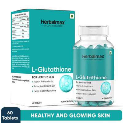 L-Glutathione - For Glowing Skin & Reduce Pigmentation For Men & Women, 60 Veg Tablets Profile Picture