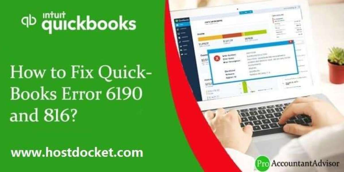 How to Fix QuickBooks Error 6190 816?