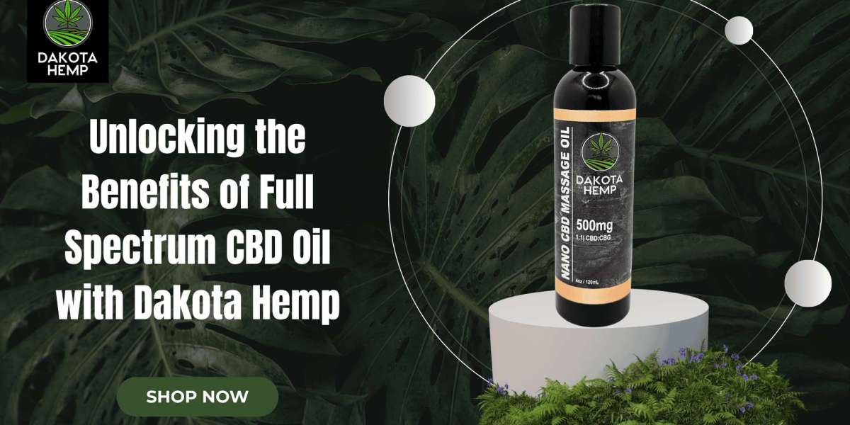 Full Spectrum CBD Oil by Dakota Hemp | Pure & Potent Wellness