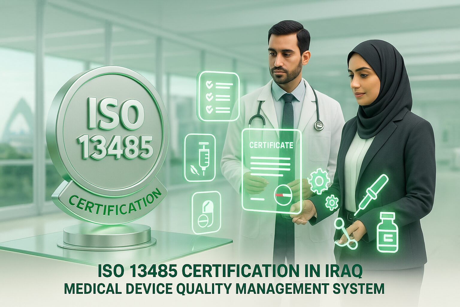 ISO 13485 Certification in Iraq | Best QMS certification consultants in Iraq