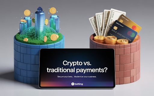 Choosing Between Crypto and Traditional Payments for Your Betting Business - ITS MY POST