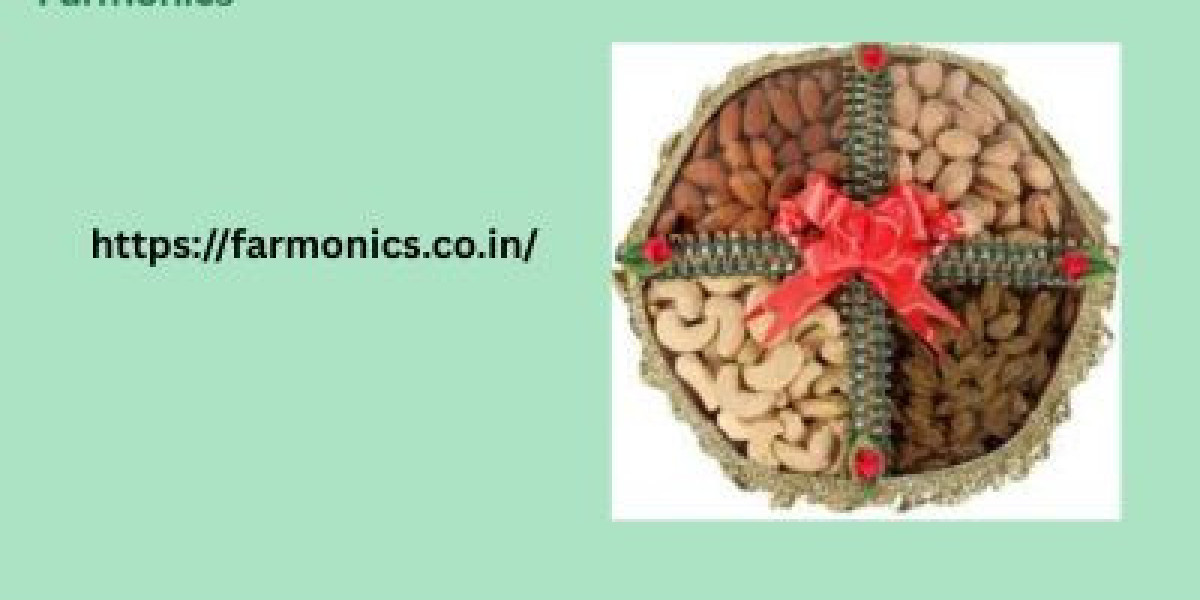 Diwali Gift Item Dry Fruit Tray-Farmonics