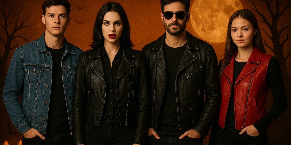 Hauntingly Stylish Leather Jackets & Halloween Fashion Trends 2025: