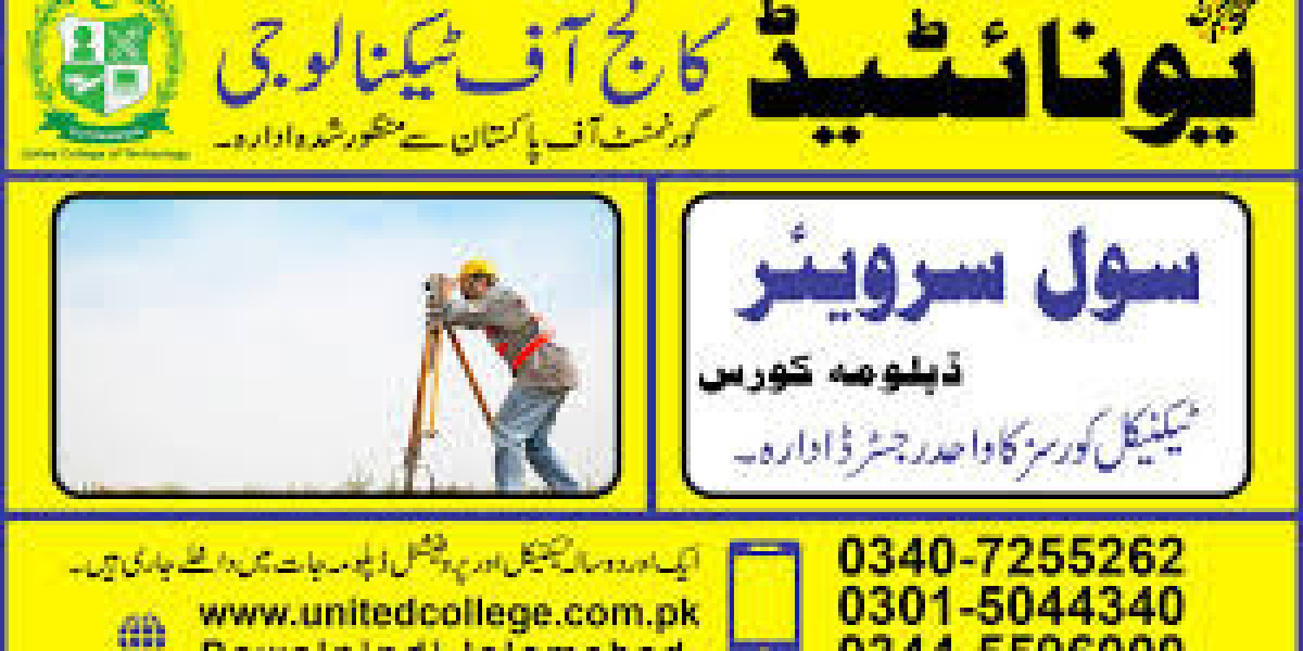 The Civil Surveyor Course in Rawalpindi Islamabad is provided by the United College of Technology