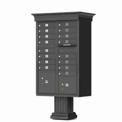 16 Door Vogue Decorative Cluster Mailbox by Florence – Bronze Profile Picture