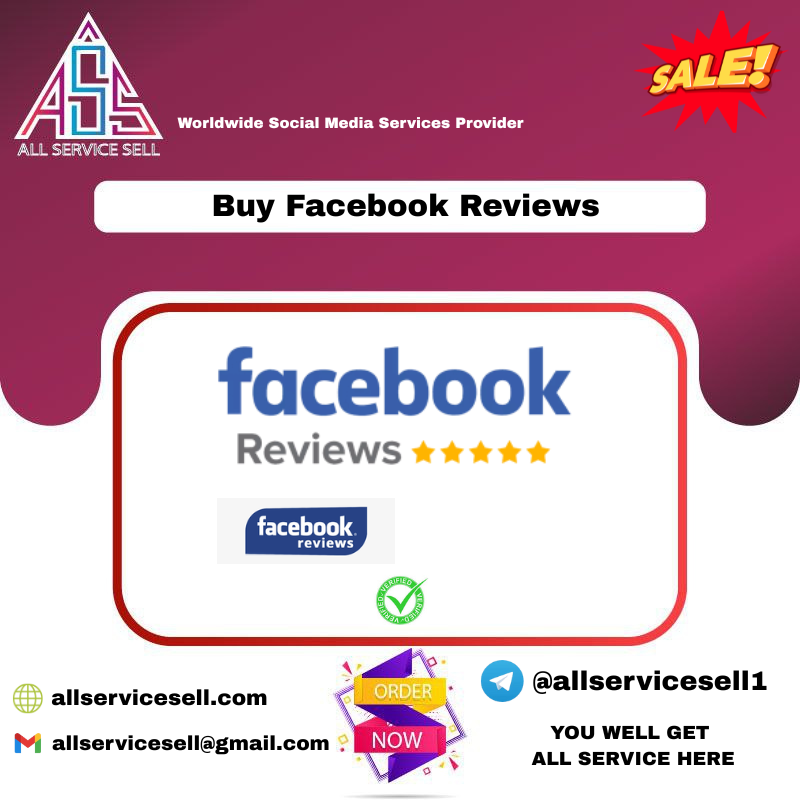 Buy Facebook Reviews - Real,Safe & Permanent Reviews