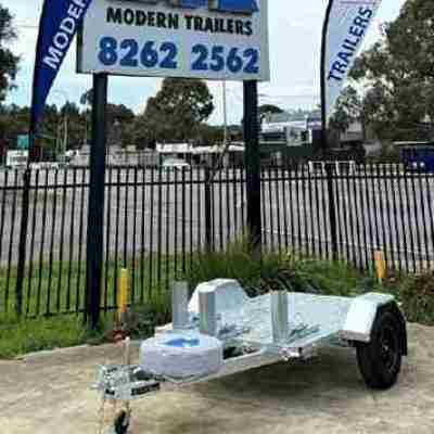 Buy 7×5 Motor Bike Carrier Galvanized | Single Axle ITS Suspension Trailer Profile Picture