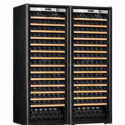 Transtherm Double Ermitage Glass Black Dual Temp 364 Bottle Profile Picture