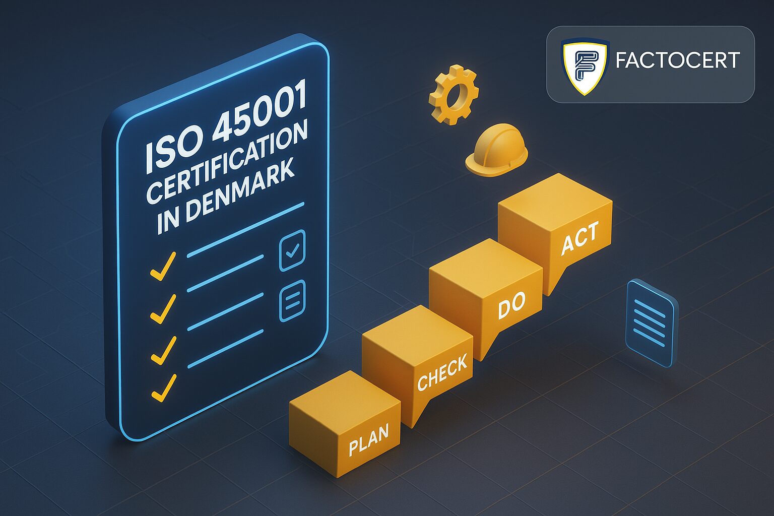 ISO 45001 Certification in Denmark | Best OHSMS certification