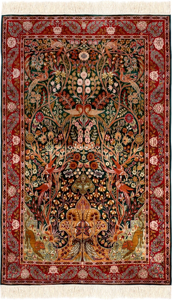 Hunting Traditional Rug - Handmade Carpets & Rugs