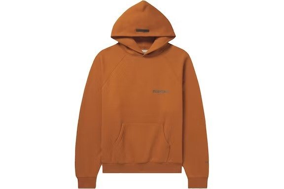Fear of God Essentials Mr. Porter Logo-Print – Hoodie Brown