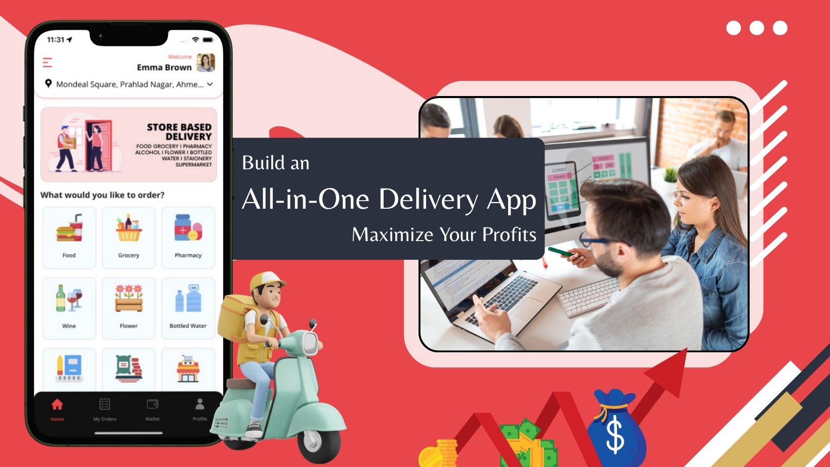 Developing a Multi-Service Delivery App to Boost Revenue