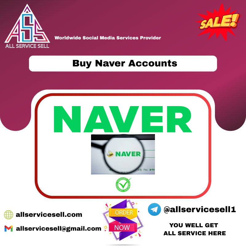 Buy Naver Accounts - Safe And Secured Account