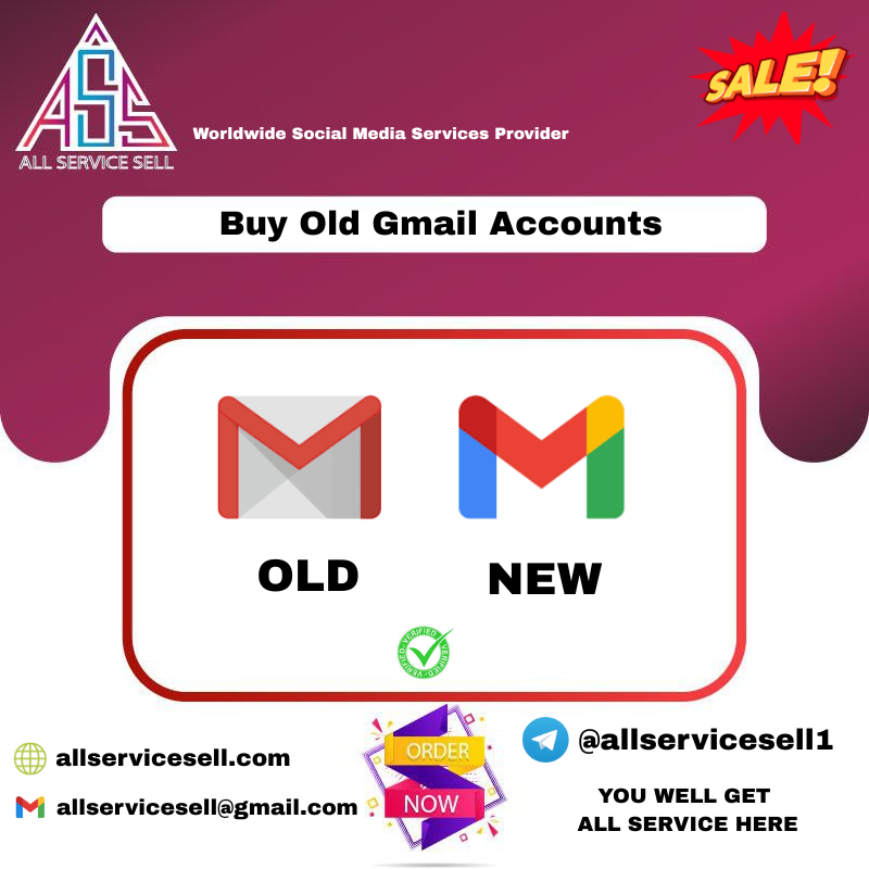 Buy Old Gmail Account - Fully secure verified account