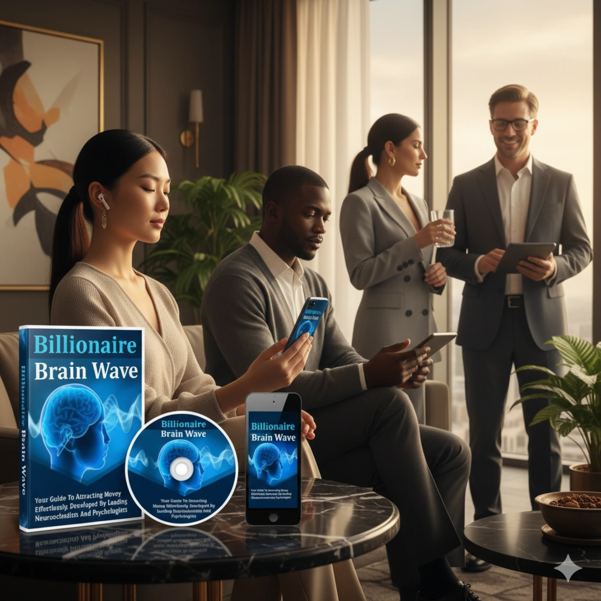 Billionaire’s Brain Wave Audio – Attract Abundance -  TheOmniBuzz