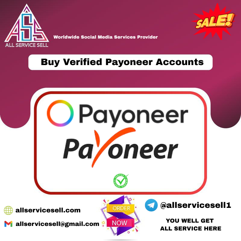 Buy Verified Payoneer Accounts - Safe and secure Accounts