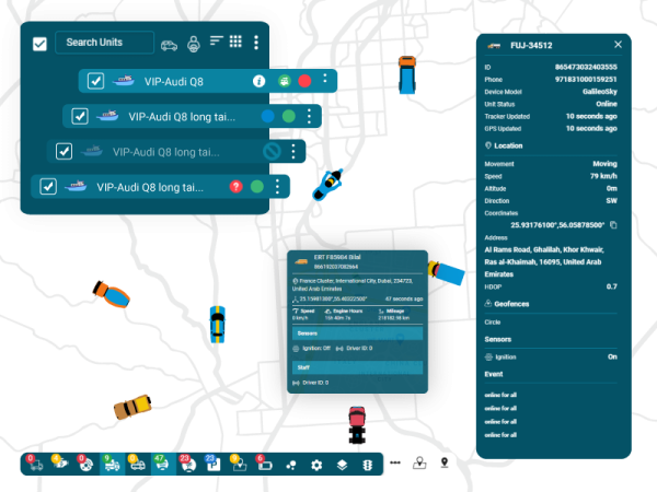 GPS Tracking Software for Cars & Fleet Operations