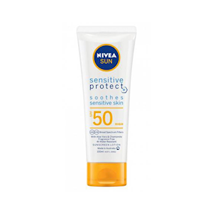 NIVEA SUN SENSITIVE PROTECT LOTION, 100ML, SPF 50, EACH