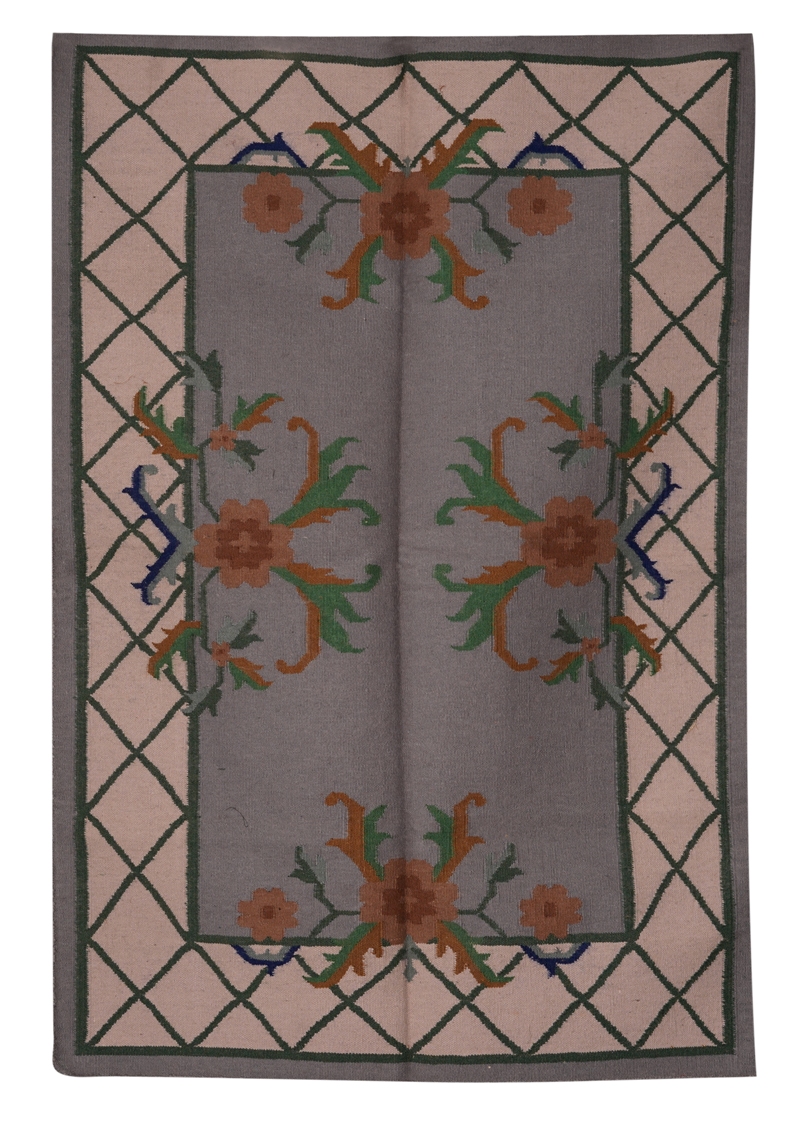 Floral Durrie - Handmade Carpets & Rugs
